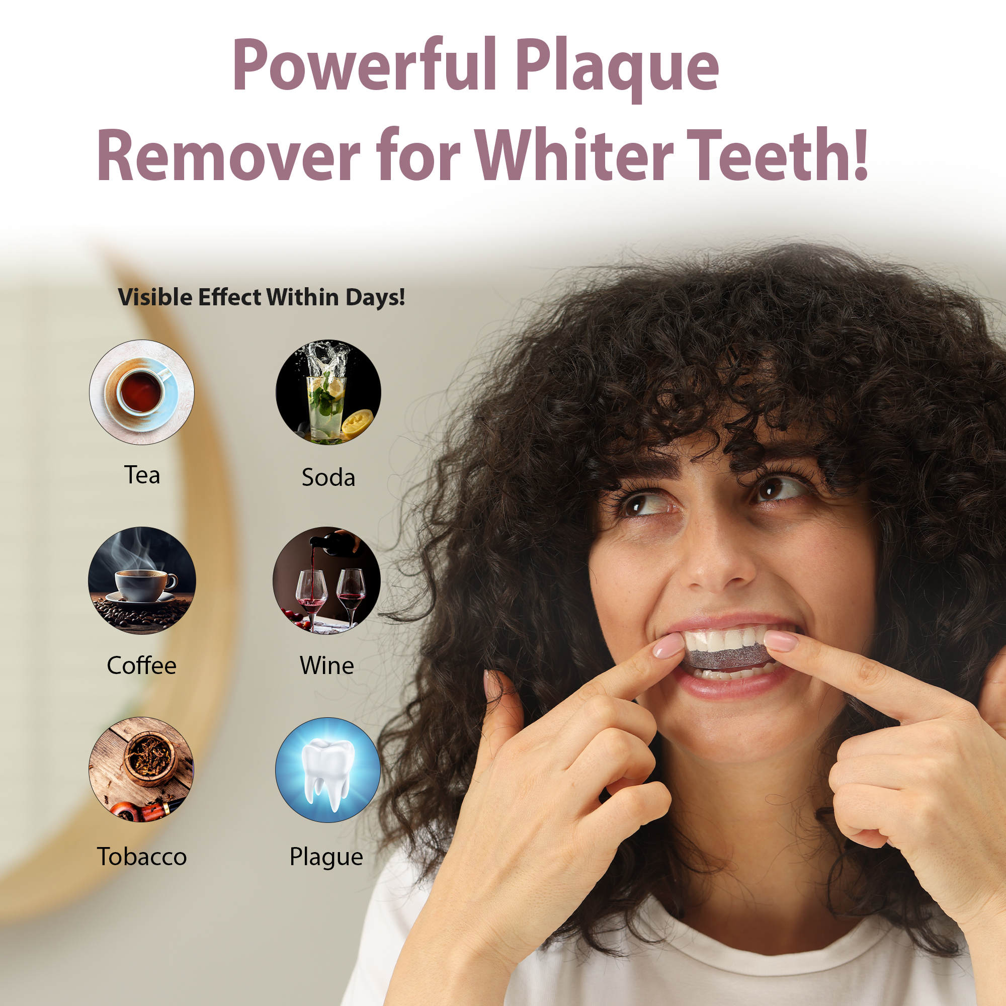 Teeth Whitening Strips - 60pcs